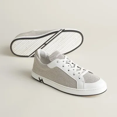 HERMES Kid Sneakers Grey Sports Shoes