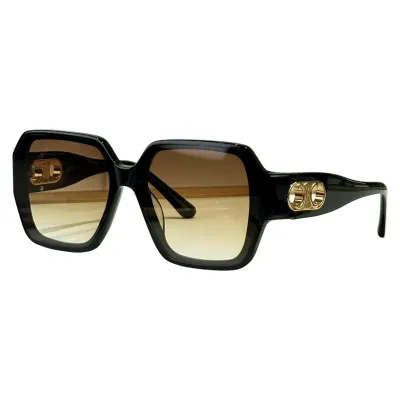 Celine square frame glasses black white/black/black brown/eggplant/leopard/ivory color Size 61口16 140