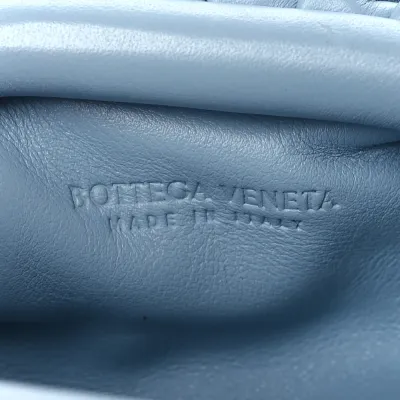 Bottega Veneta Mini Coin Purse Ice Butter Calfskin Leather