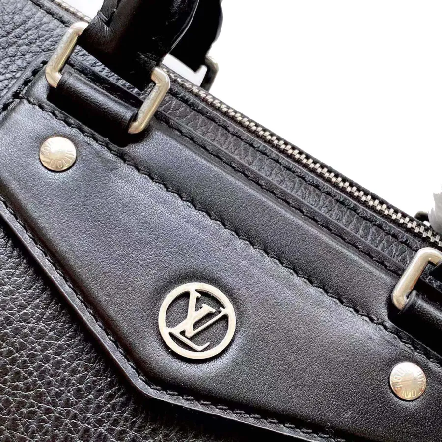 Louis Vuitton Biker PM Black Lambskin Leather Silver Hardware