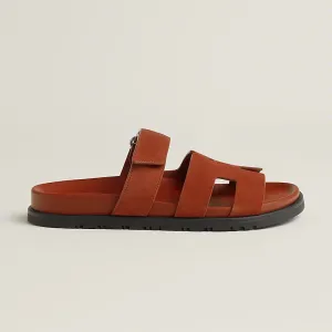 HERMES Chypre Orange Slippers