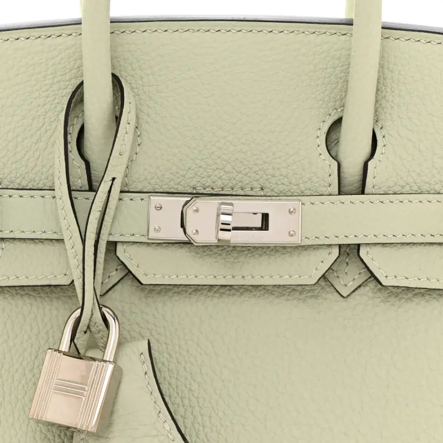 Hermès Birkin 25 Gris Neve Togo Leather Palladium Hardware