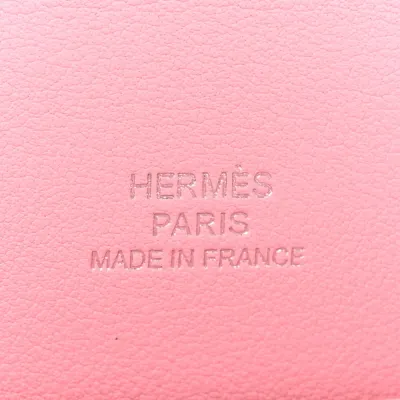 Hermès Kelly Pochette Clutch Rose Sakura Swift Leather Silver Hardware