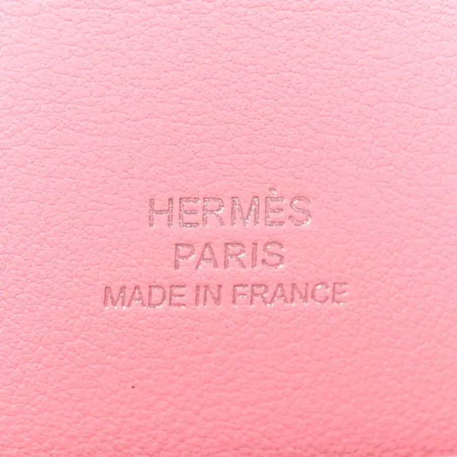 Hermès Kelly Pochette Clutch Rose Sakura Swift Leather Silver Hardware