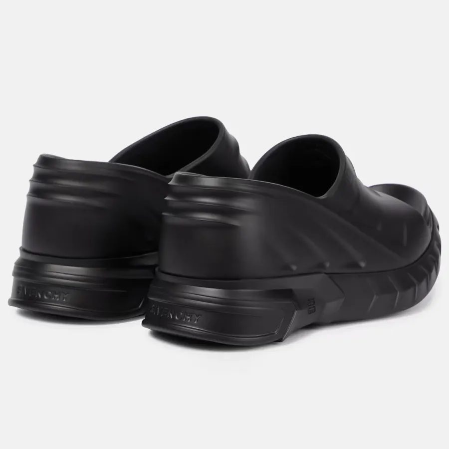 GIVENCHY Black wedge sandal slippers