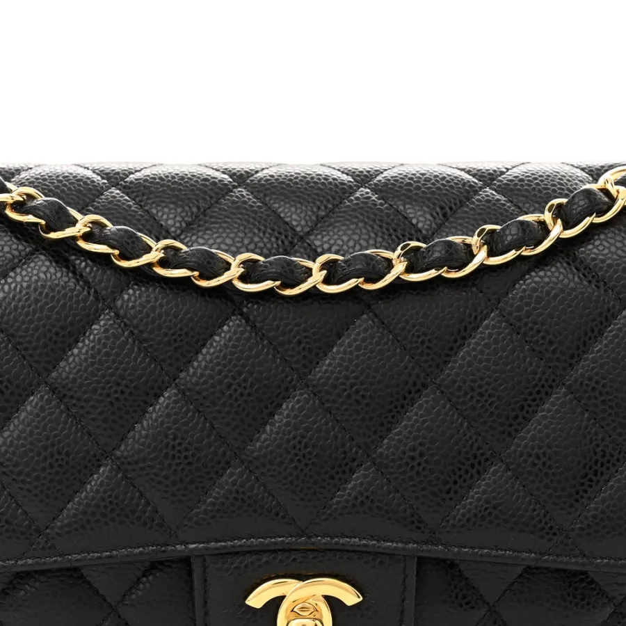 Designer Handbags | Chanel Double Flap Caviar
