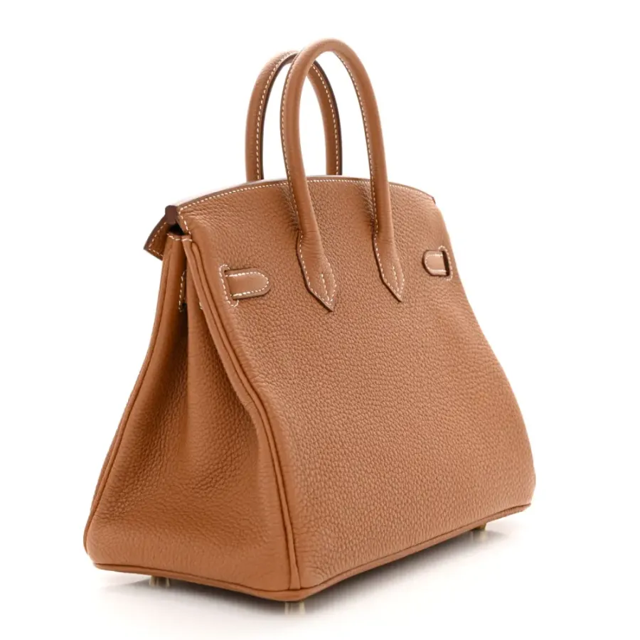 Hermès Birkin 25 Brown Togo Leather Gold Hardware