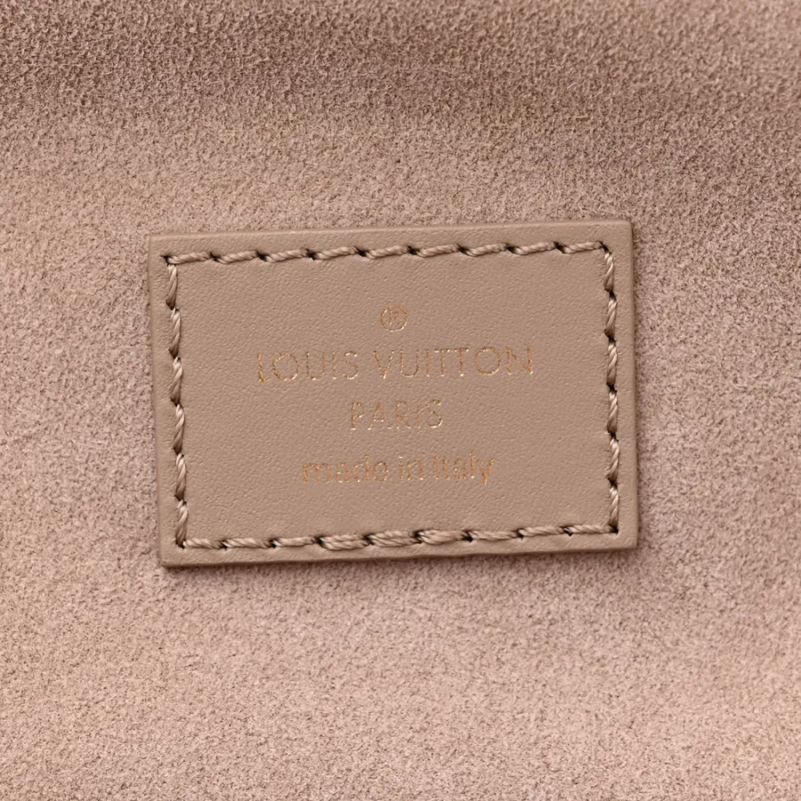 Louis Vuitton Vanity PM Tourterelle Giant Monogram Empreinte Leather Gold Hardware