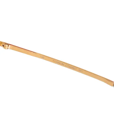 Cartier Pilot glasses gold/silver/gun black color Size 58口15-145