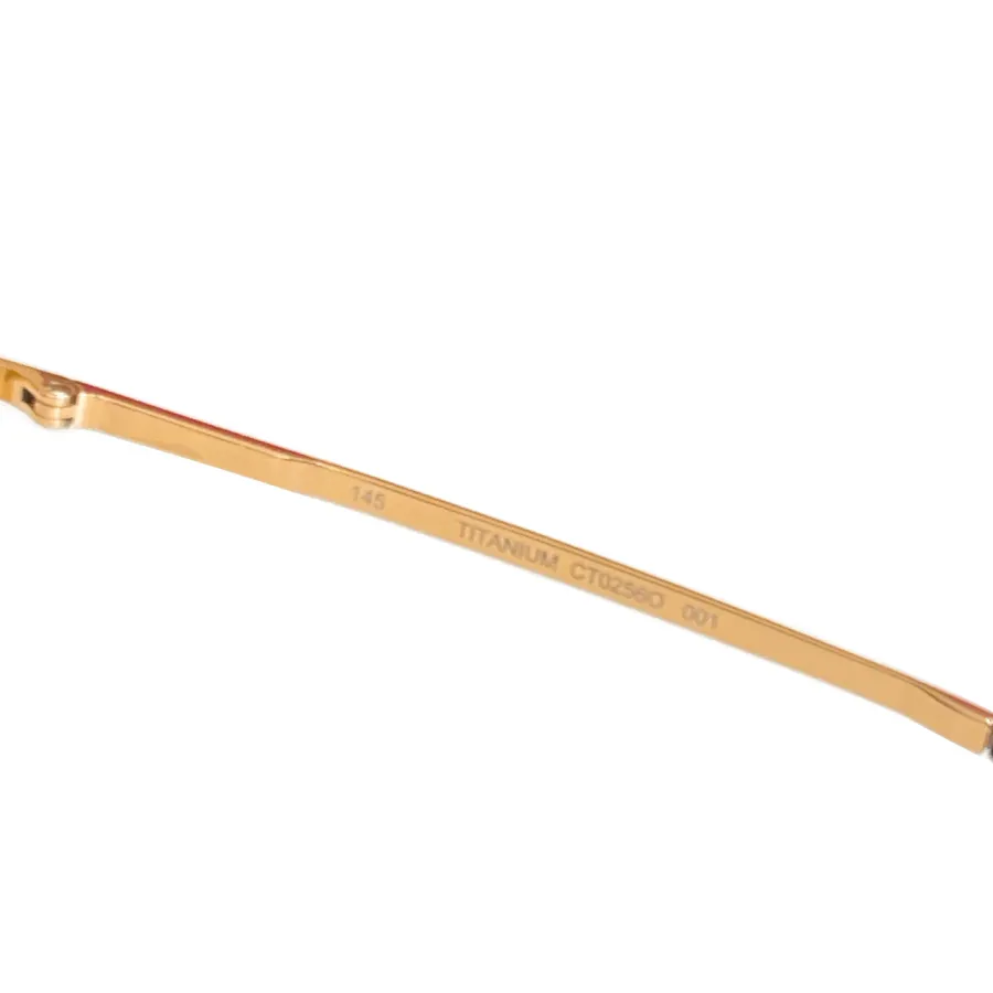 Cartier Pilot glasses gold/silver/gun black color Size 58口15-145