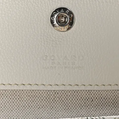 Goyard Saint Louis PM Off White Goyardine Canvas