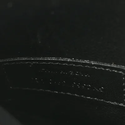 Saint Laurent Medium Uptown Pouch Dark Beige Grain De Poudre Leather Gold Hardware