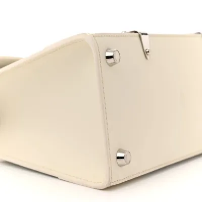 Goyard Mini Saigon Structured White Goyardine Canvas