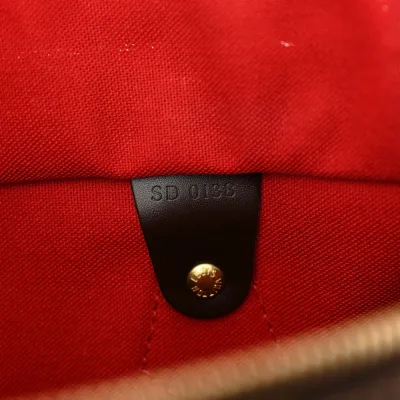 Louis Vuitton Speedy 30 Damier Ebene Canvas Brass Hardware