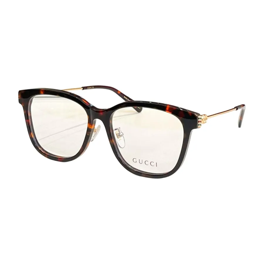 Gucci Wayfarer glasses green/eggplant/leopard brown/red brown/black/natural salmon/black gold/red gold/leopard color Size 56口16-145