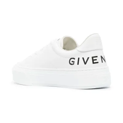 GIVENCHY Printed leather low-top sneakers