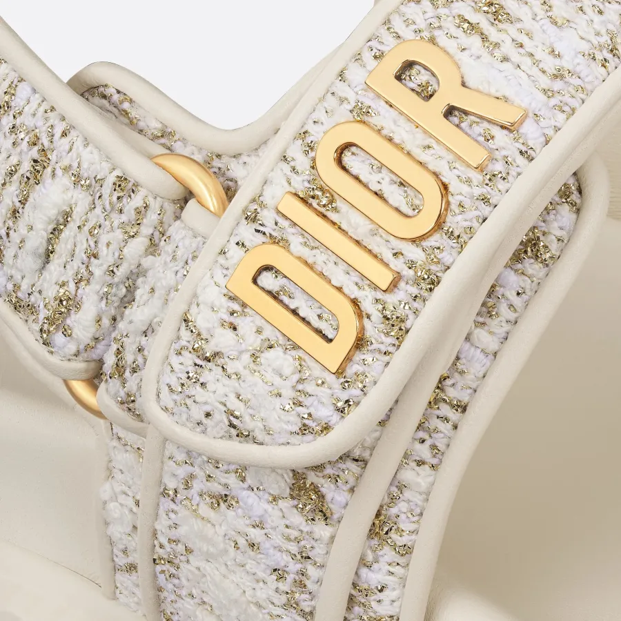 Dior white sandals