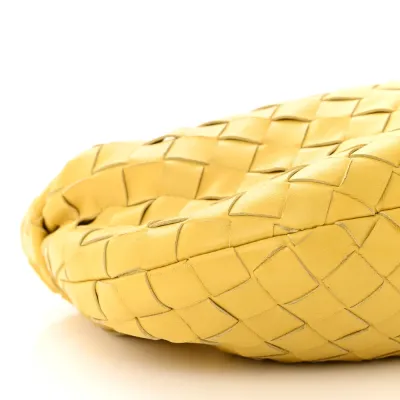 Bottega Veneta Mini Intrecciato Jodie Buttercup Nappa Leather