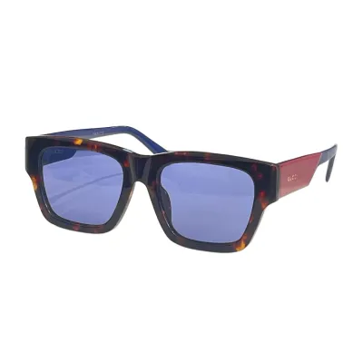 Gucci square frame glasses black white/leopard red/black leopard/black green red/green leopard/black color Size 54口20-145