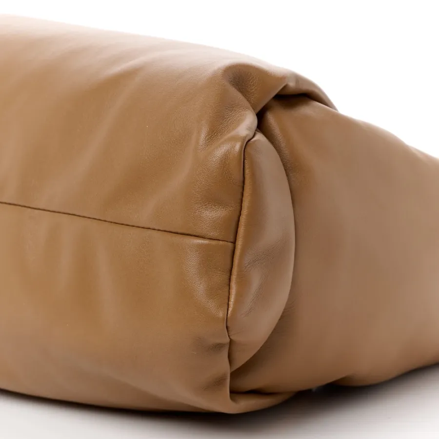 Bottega Veneta Small The Shoulder Pouch Cammello Smooth Butter Calf Leather