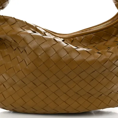 Bottega Veneta Small Intrecciato Jodie Acorn Nappa Leather