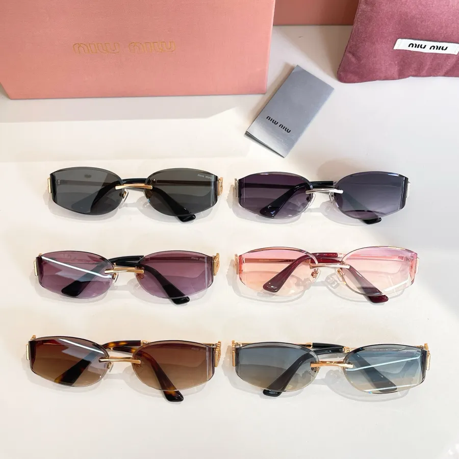 Miu Miu glasses black gold/pink/purple/egglant/brown leopard/blue orange color Size 61口17-128