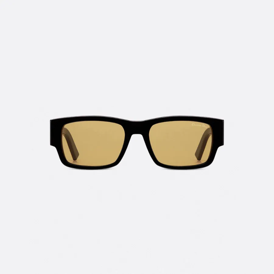 DIOR wrap glasses black tawny/leopard-print brown/grey color Size 75BHY125