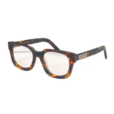Gucci square frame glasses red black/black pink/leopard black/leopard/black gold/black silver/black color Size 51口22-145