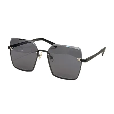 Celine square frame glasses purple/pink/coral/black/brown leopard color Size 60口17-145