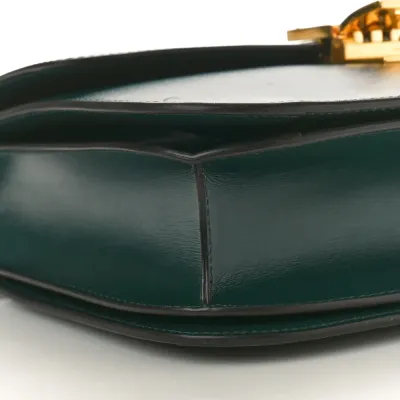 Celine Medium Classic Box Medium Flap Bag Amazone Box Calfskin Leather Gold Hardware