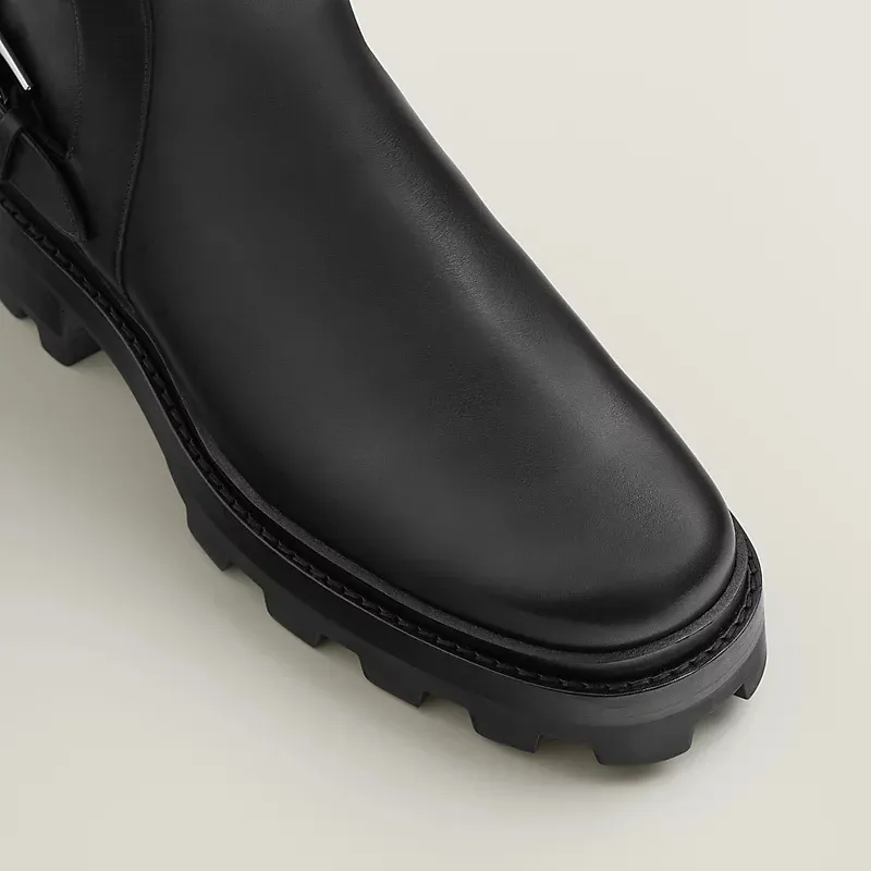 HERMES Jaimy Black ankle boots