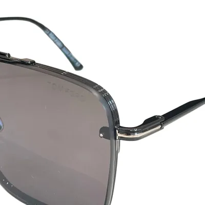 Tom Ford square frame glasses black/grey/green/rust/apricot/eggplant color Size 62口12-140