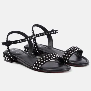 Christian Louboutin Black flat sandals