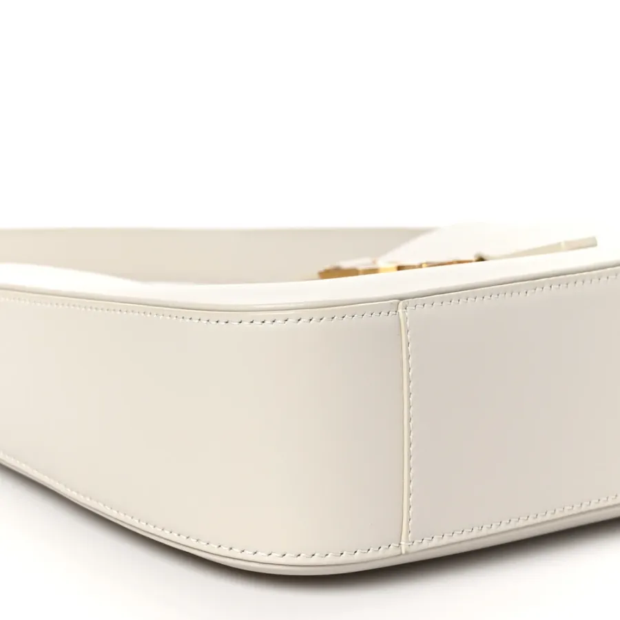 Saint Laurent Medium Le 5 À 7 Hobo Crema Soft Smooth Calfskin Leather Gold Hardware