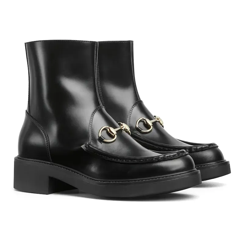 Gucci black ankle boots