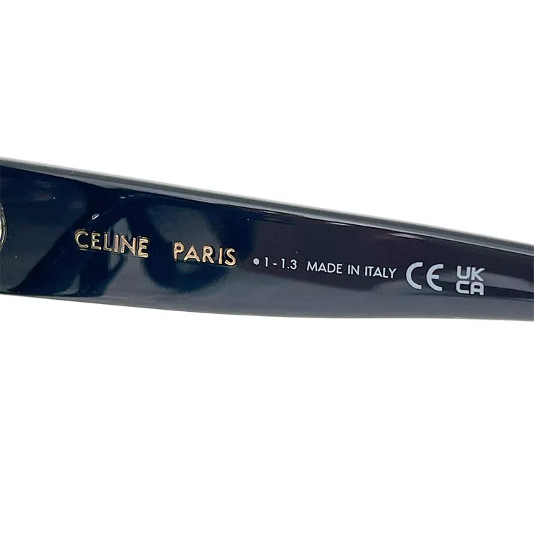 Celine Butterfly glasses black/ivory/scarlet rose/leopard color Size 55口19-135