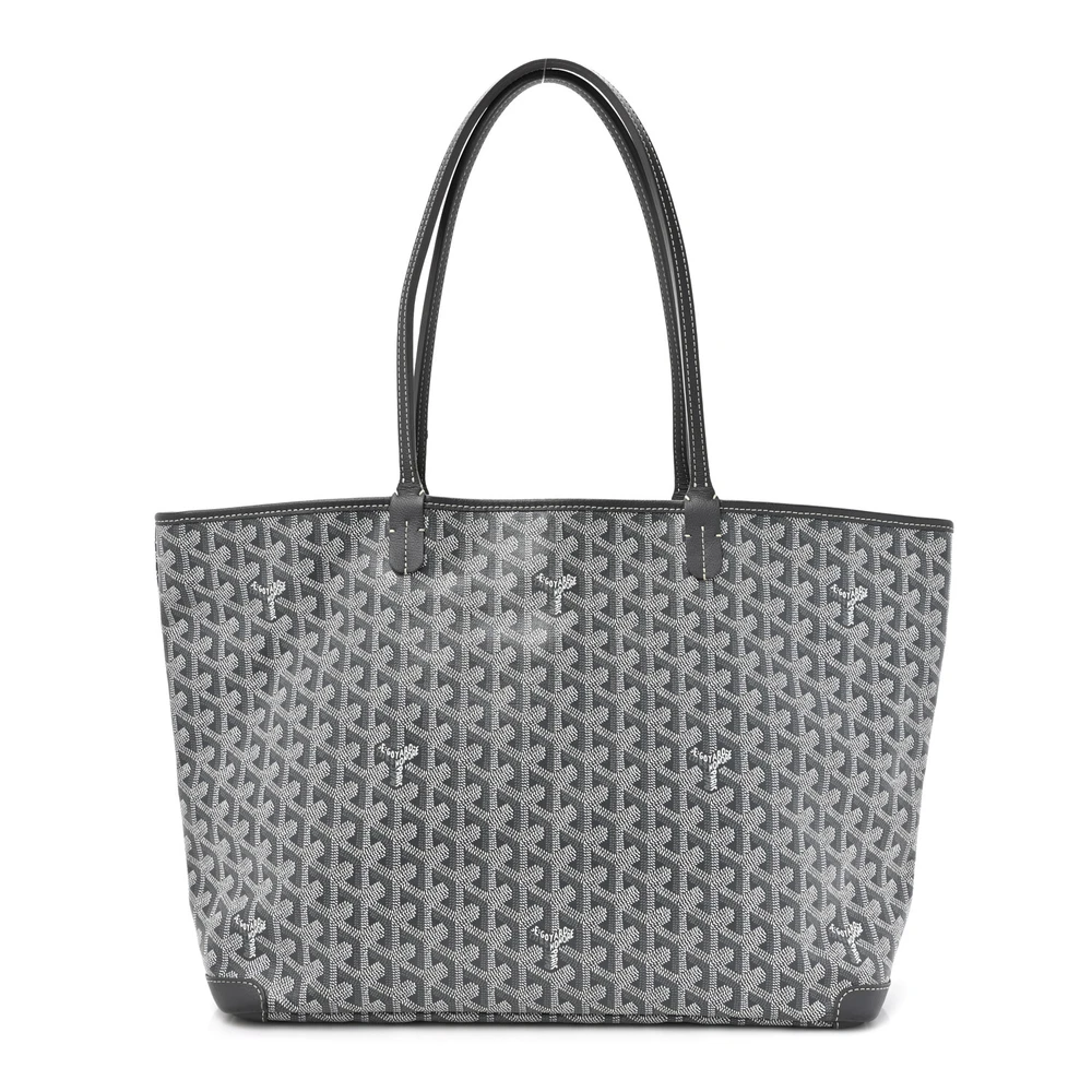Goyard Artois Tote MM Grey Goyardine Canvas