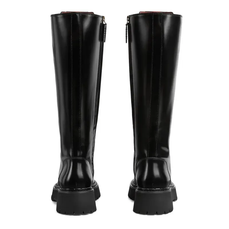 Gucci black long boots