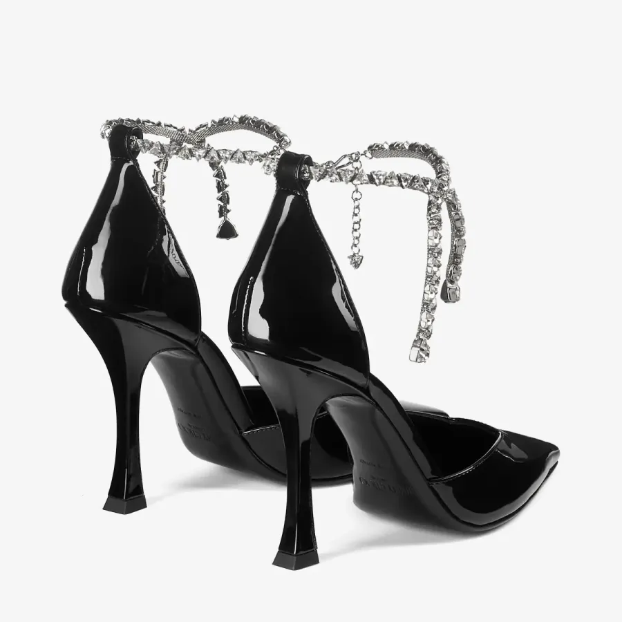 JIMMY CHOO Black patent heels