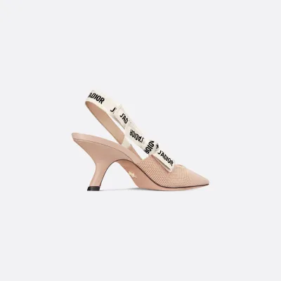 Dior nude pointy stiletto heels