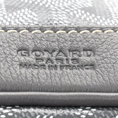 Goyard Petit Flot Bucket Bag PM Grey Goyardine Canvas