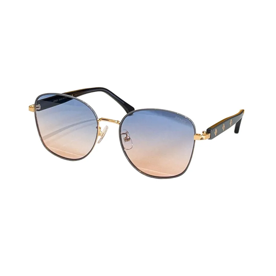 Fendi Butterfly glasses black gold/grey black/green black/eggplant/white/purple/brown color Size 55口19-145