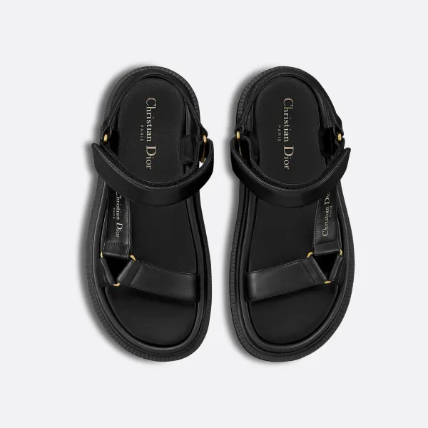 Dior black thick bottom Sandal - Image 3
