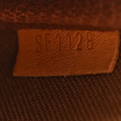 Louis Vuitton Mini Pochette Accessoires Monogram Canvas Gold Hardware