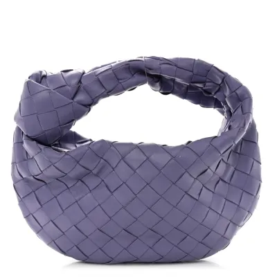 Bottega Veneta Mini Intrecciato Jodie Lavender Nappa Leather