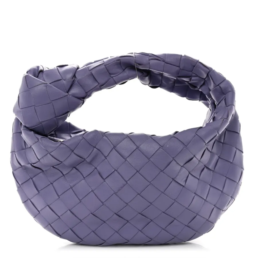 Bottega Veneta Mini Intrecciato Jodie Lavender Nappa Leather