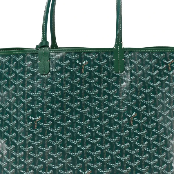 Goyard Saint Louis Tote PM Green Goyardine Canvas - Image 8