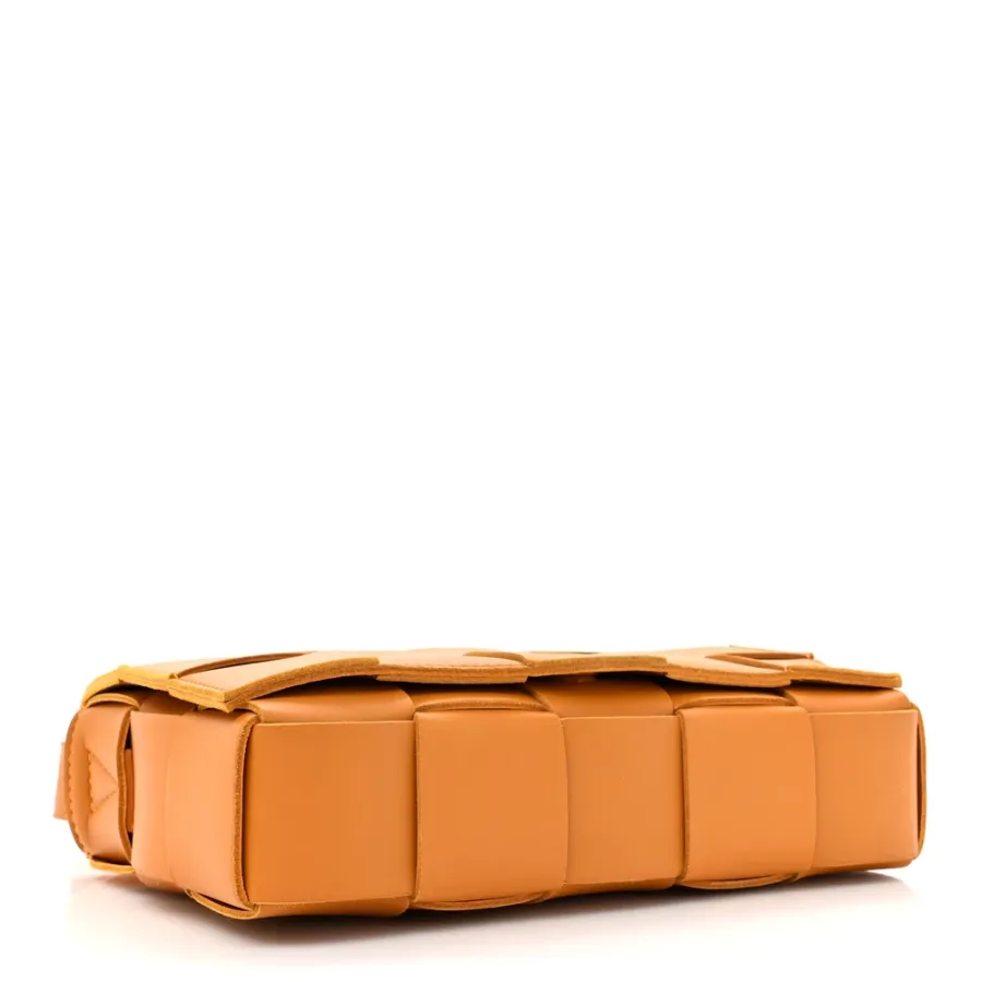 Bottega Veneta Maxi Intrecciato Cassette Crossbody Bag Cob Lambskin Leather