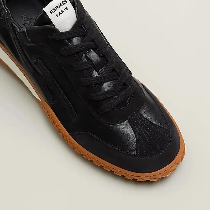 HERMES Jet Sneakers Black Sports Shoes