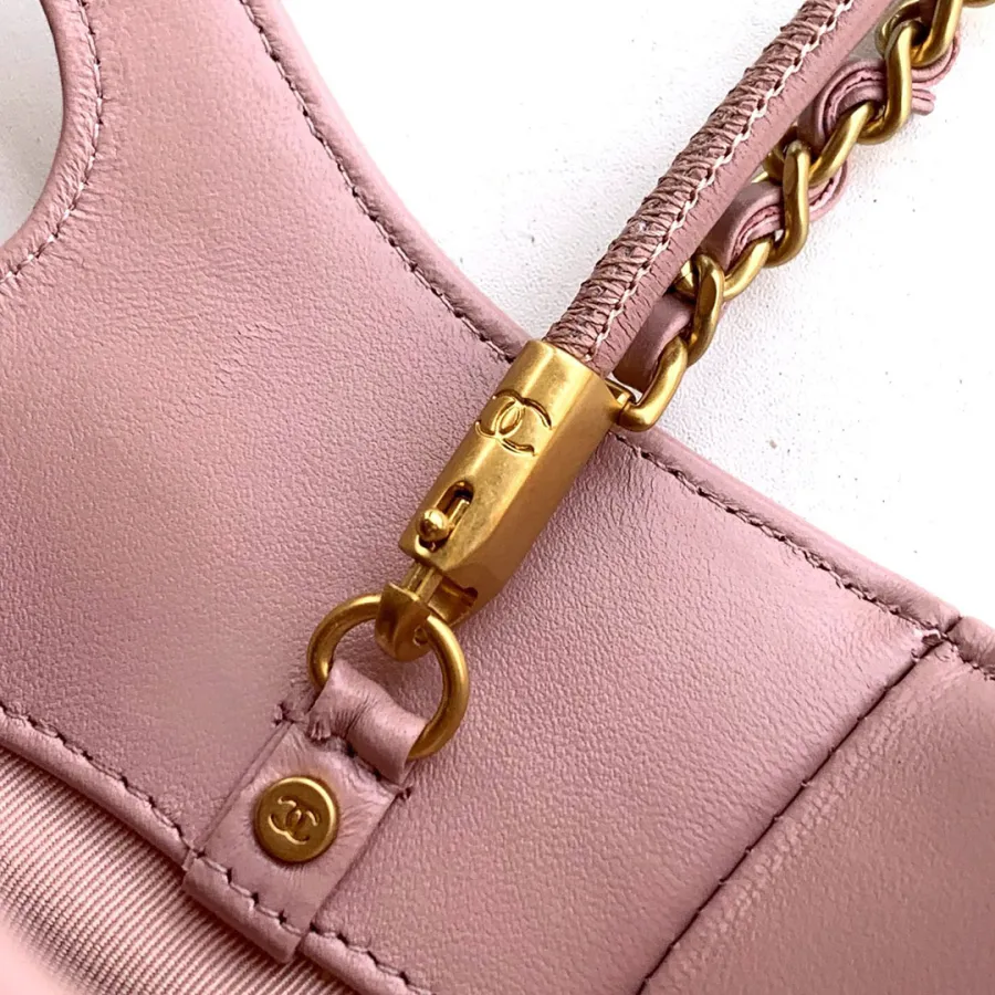 Chanel Pink / Blue / Black  Leather and suede Crossbody Bags